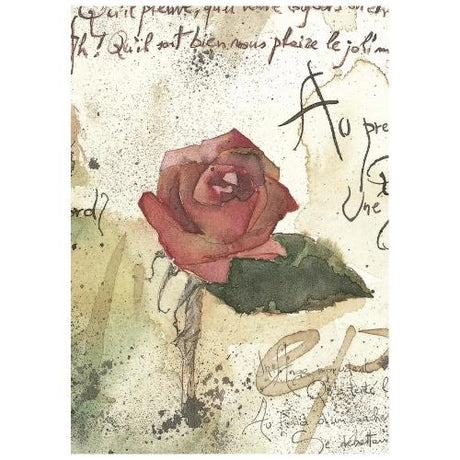 Stamperia Flowers and Poems A6 Mini Rice Paper Selection (8pcs) (DFSA6X13)