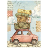 Stamperia Cozy Family A6 Mini Rice Paper Selection (8pcs) (DFSA6X14)