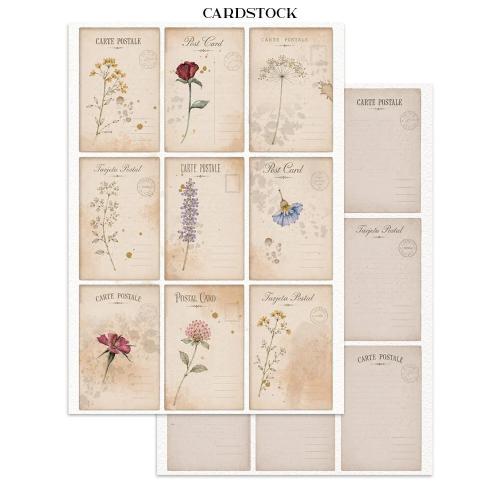 Stamperia Flowers and Poems Junk Journal A5 Focus Points (SBJKS10)