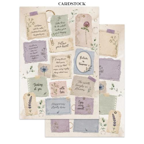 Stamperia Flowers and Poems Junk Journal A5 Focus Points (SBJKS10)