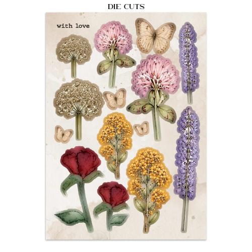 Stamperia Flowers and Poems Junk Journal A5 Focus Points (SBJKS10)