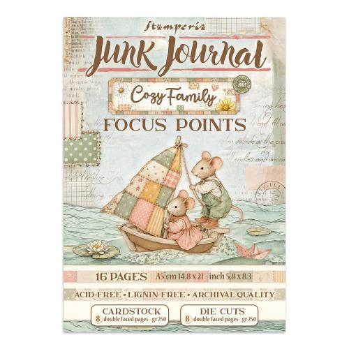 Stamperia Cozy Family Junk Journal A5 Focus Points (SBJKS11)