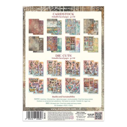 Stamperia Furry Friends 2 Junk Journal A5 Focus Points by Antonis Tzanidakis (SBJKS12)