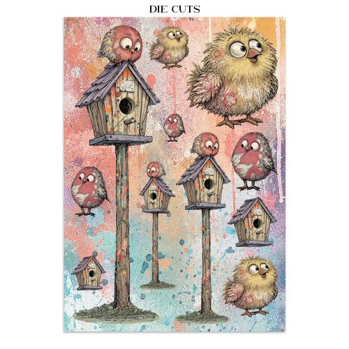 Stamperia Furry Friends 2 Junk Journal A5 Focus Points by Antonis Tzanidakis (SBJKS12)
