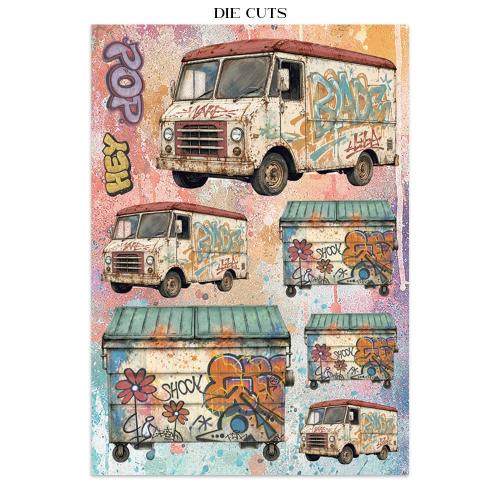 Stamperia Furry Friends 2 Junk Journal A5 Focus Points by Antonis Tzanidakis (SBJKS12)