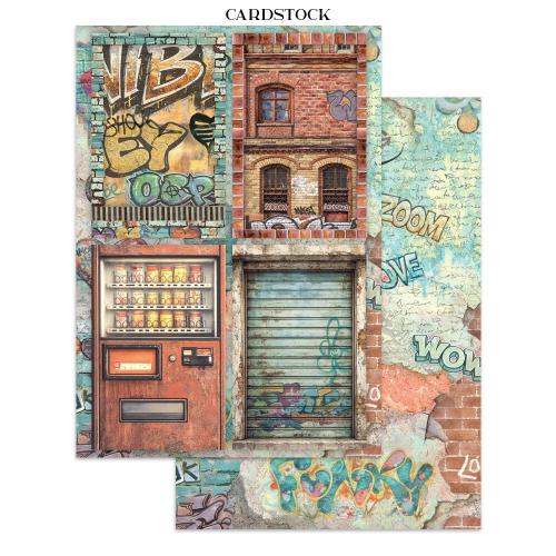 Stamperia Furry Friends 2 Junk Journal Stickers, Backgrounds, Cut-Outs by Antonis Tzanidakis (SBJK33)