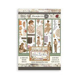 Stamperia Flowers and Poems A5 Washi Pad (8pcs) (SBW37)