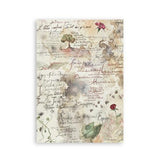 Stamperia Flowers and Poems A5 Washi Pad (8pcs) (SBW37)