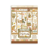 Stamperia Cozy Family A5 Washi Pad (8pcs) (SBW38)
