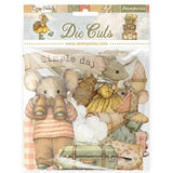 Stamperia Cozy Family Die Cuts Assorted (DFLDC145)