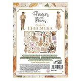 Stamperia Flowers and Poems Ephemera (DFLCT92)