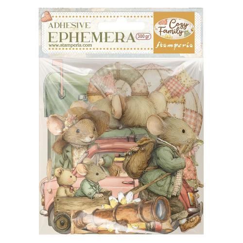 Stamperia Cozy Family Ephemera (DFLCT93)