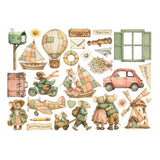 Stamperia Cozy Family Ephemera (DFLCT93)
