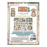 Stamperia Furry Friends 2 Ephemera by Antonis Tzanidakis (DFLCT94)