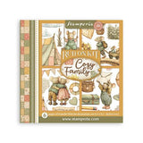 Stamperia Cozy Family Rub-On 15,5x15x5cm Assortment (6pcs) (DFLRBX25)
