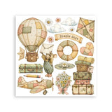 Stamperia Cozy Family Rub-On 15,5x15x5cm Assortment (6pcs) (DFLRBX25)