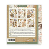 Stamperia Flowers and Poems Rub-On 20,5x23cm Assortment (6pcs) (DFLRBXG16)