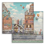 Stamperia Furry Friends 2 12x12 Inch Paper Pack by Antonis Tzanidakis (SBBL194) - Postage as per Actual