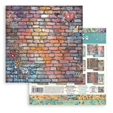 Stamperia Furry Friends 2 8x8 Inch Paper Pack Maxi Background Selection by Antonis Tzanidakis (SBBS151)