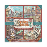 Stamperia Furry Friends 2 12x12 Inch Paper Pack (Single Face) by Antonis Tzanidakis (SBBXLB41) - Postage as per Actual