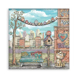 Stamperia Furry Friends 2 8x8 Inch Paper Pack (Single Face) by Antonis Tzanidakis (SBBSXB29)