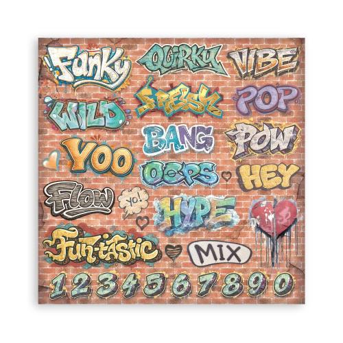 Stamperia Furry Friends 2 8x8 Inch Paper Pack (Single Face) by Antonis Tzanidakis (SBBSXB29)