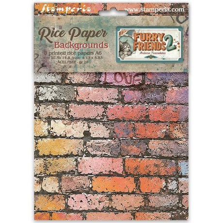Stamperia Furry Friends 2 Art Journaling Selection Large by Vicky Papaioannou (BJS005) - Postage as per Actual