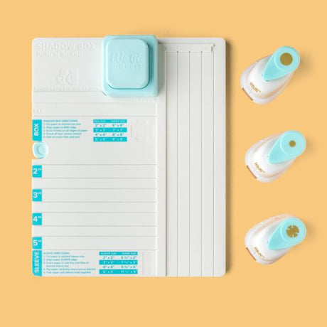 We R Makers Hinge Punch Set White/Blue - Postage as per Actual