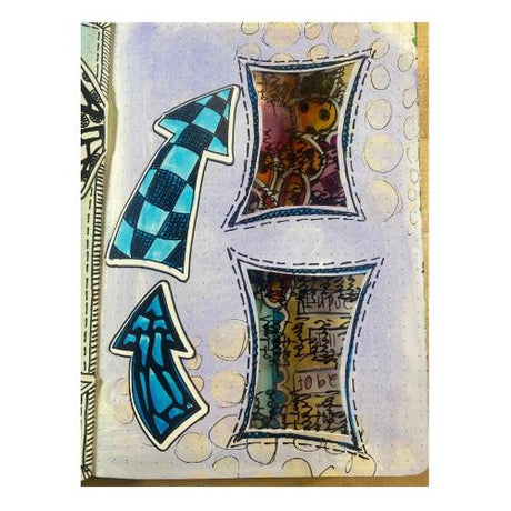 Dyan Reaveley's Dylusions Stamp Set - Blonde Moments