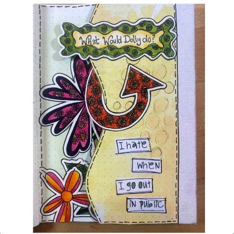 Dyan Reaveley's Dylusions Stamp Set - In The Frame