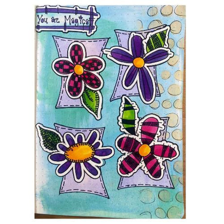 Dyan Reaveley's Dylusions Stamp Set - In The Frame