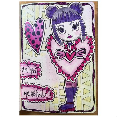 Dyan Reaveley's Dylusions Stamp Set - In The Frame