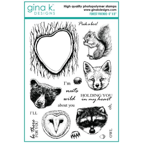Gina K Designs - STAMPS- Forest Friends¬†