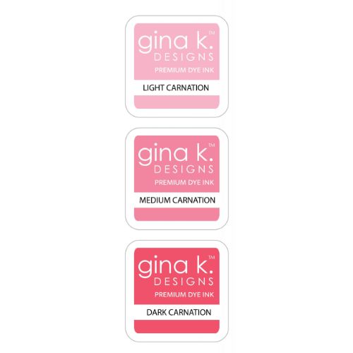 Gina K Designs - Color Companions INK CUBE SET- CARNATION