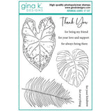 Gina K Designs - STAMPS- Botanical Leaves