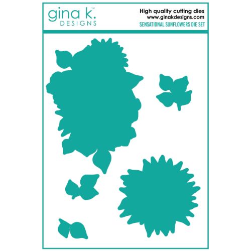 Gina K Designs - DIE- Sensational Sunflowers