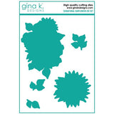 Gina K Designs - DIE- Sensational Sunflowers