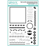 Gina K Designs - STAMPS- Square Starters