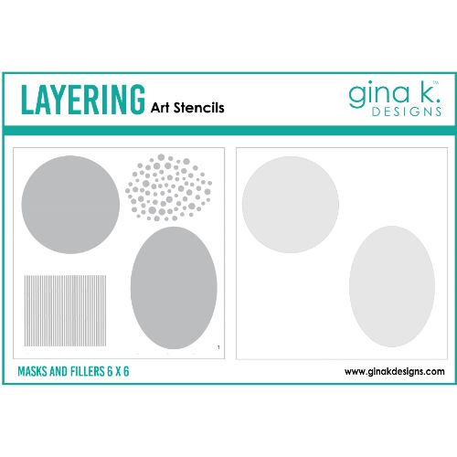 Gina K Designs - STENCIL- Masks and Fillers