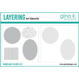 Gina K Designs - STENCIL- Masks and Fillers