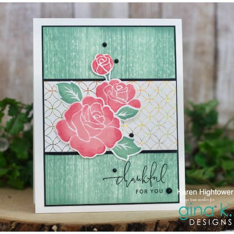 Gina K Designs - STAMPS- Radiant Roses