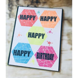 Gina K Designs - STAMPS- Hexagon Fun
