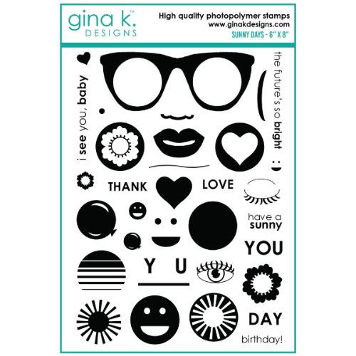 Gina K Designs - STAMPS- Sunny Days