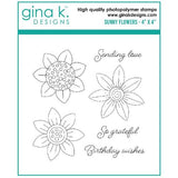 Gina K Designs - STAMPS - Sunny Flowers