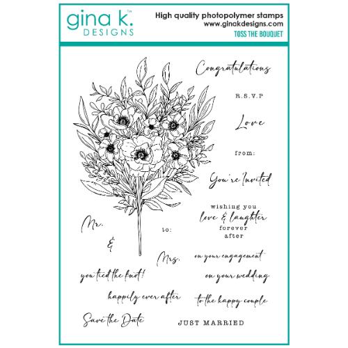 Gina K Designs - STAMPS - Toss the Bouquet
