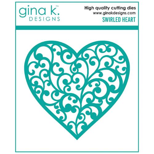 Gina K Designs - DIE - Swirled Heart