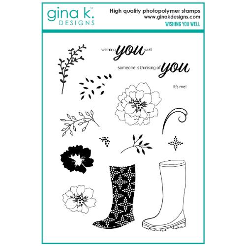 Gina K Designs - STAMPS - Wishing You Well