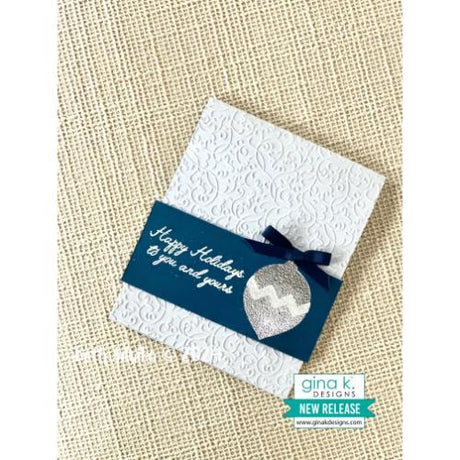 Gina K Designs - BUNDLE- Holiday Ornaments