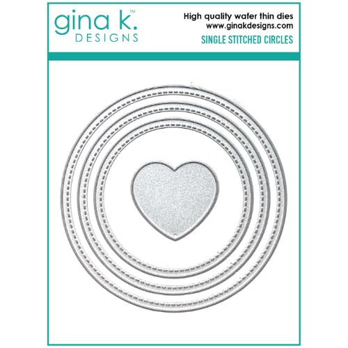 Gina K Designs - DIE- Single Stitched Circles¬†