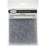 Creative Expressions 3D Embossing Folder 5.75"X7.5" Rose Bed